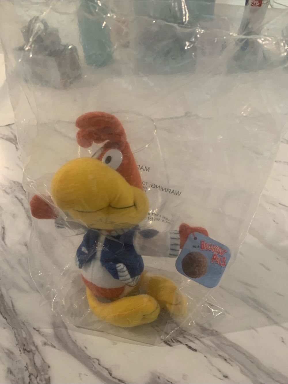 1998 Sonny Cocoa Puffs Yellow Plush Bird Collectible